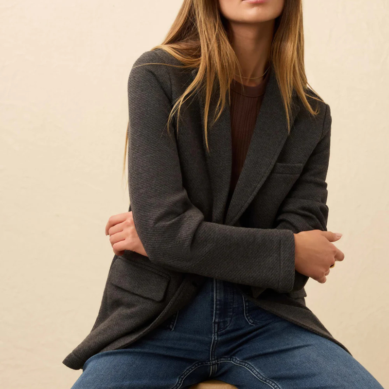 Inlet Blazer - Black Sky