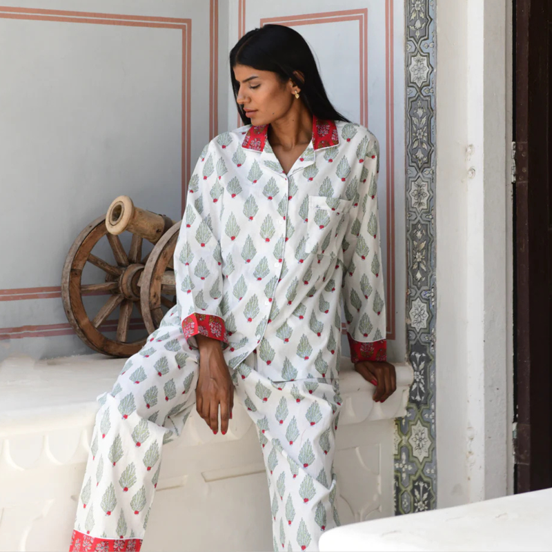 Long Sleeve Pajama Set
