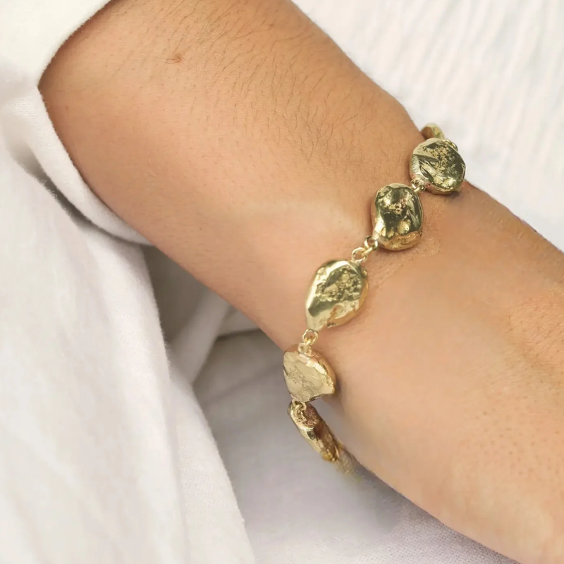 Nugget Link Bracelet