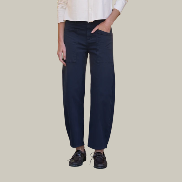 Bray Barrel Pant Classic Navy