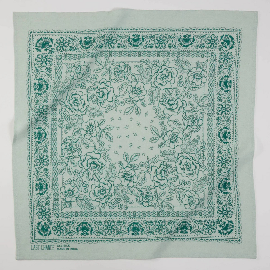 Natural Dye Silk Bandana