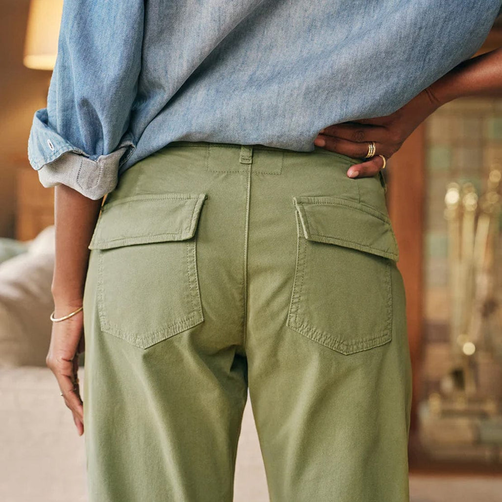 Frank & Eileen Women's Bottoms - 107 - Pants Blackrock Italian Utility Pant