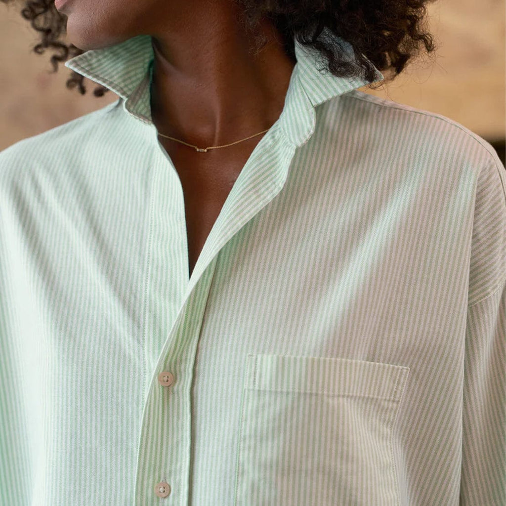 Frank & Eileen Women's Tops - 100 - LS Blouses Shirley Oversized Button-Up Shirt